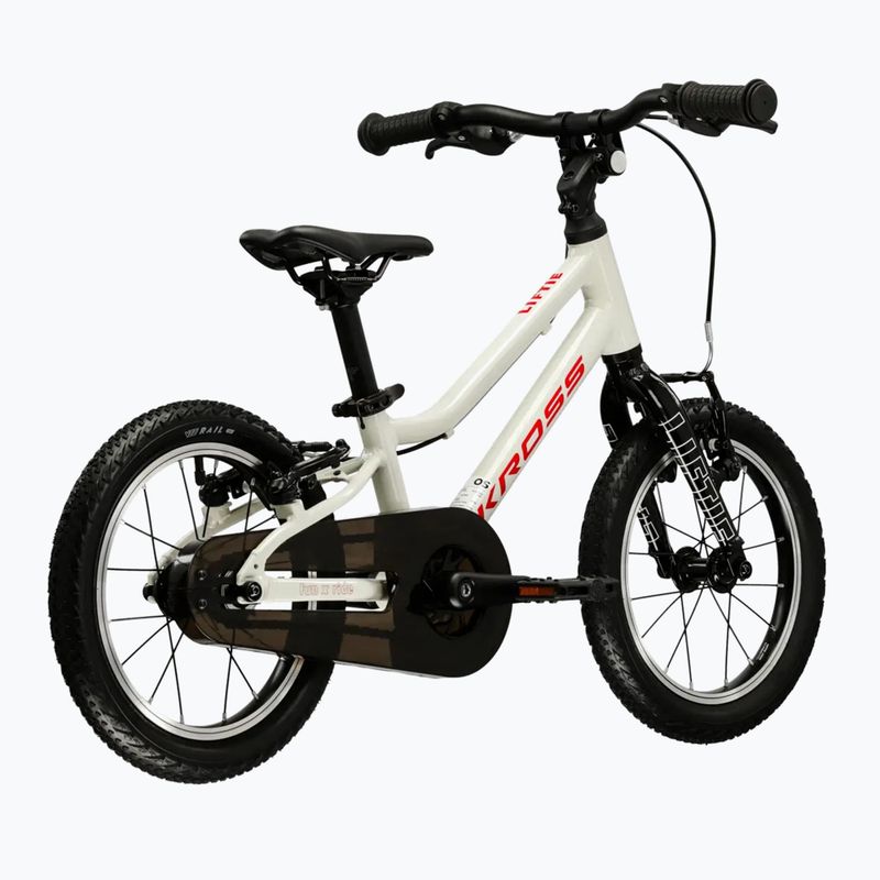 Bicicletta per bambini KROSS Liftie 14 gray/red/gloss 3