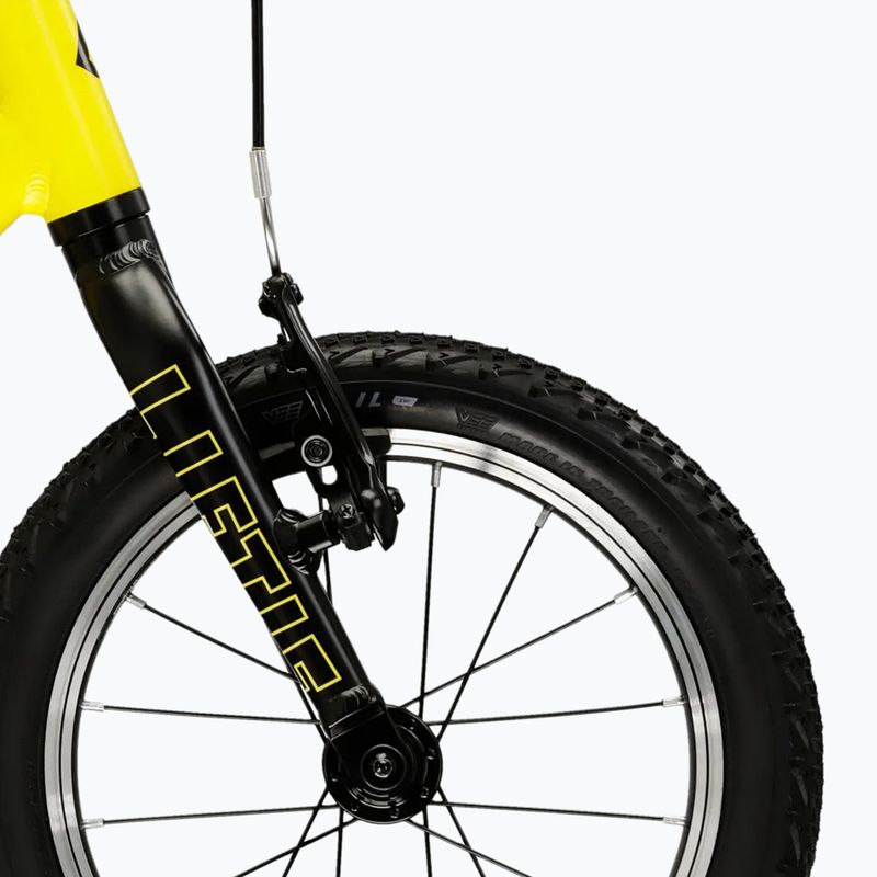 Bicicletta per bambini KROSS Liftie 14 yellow/black/matte 6
