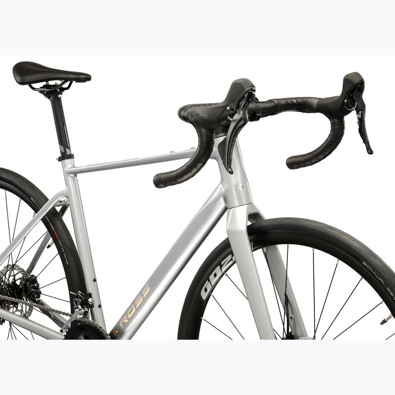 Bicicletta da corsa KROSS Alta 2.0 silver/turquoise/gloss 3