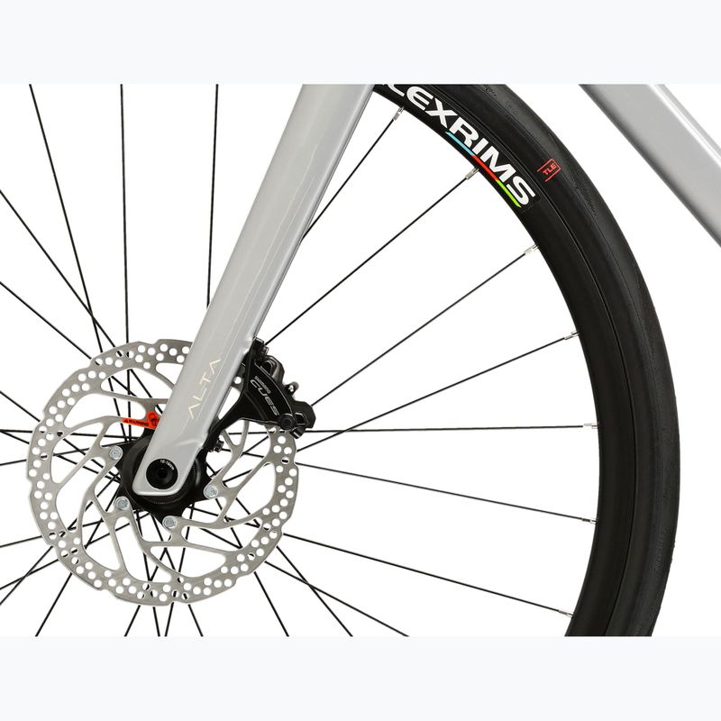 Bicicletta da corsa KROSS Alta 2.0 silver/turquoise/gloss 6