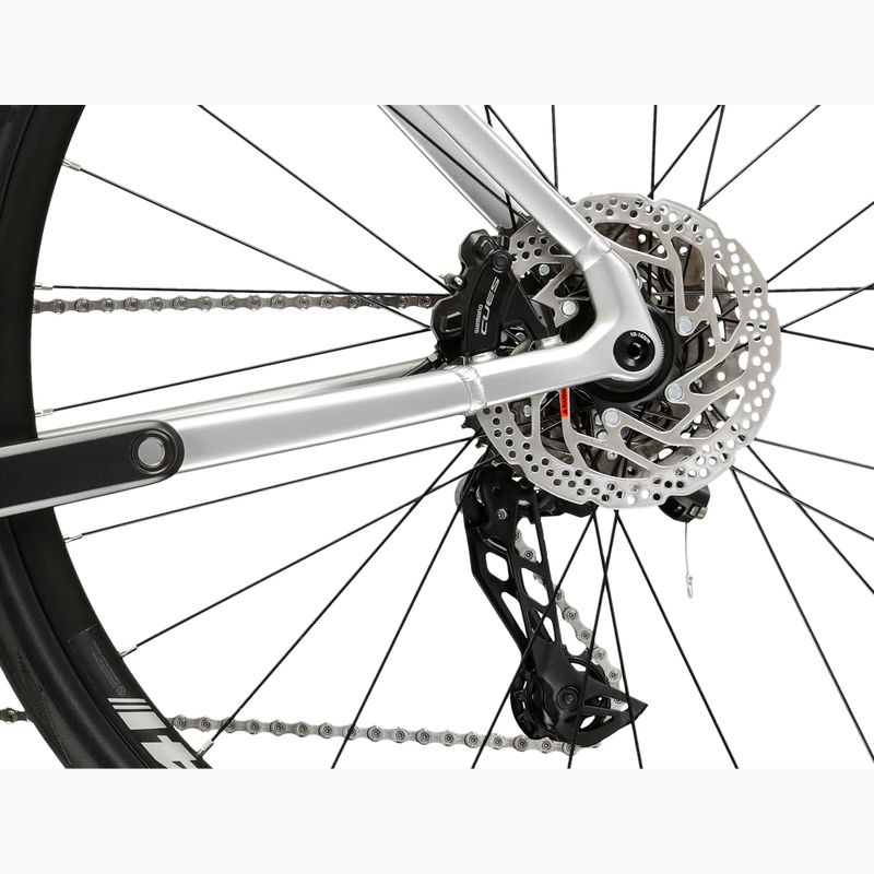 Bicicletta da corsa KROSS Alta 2.0 silver/turquoise/gloss 9