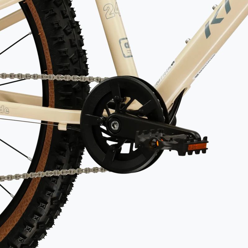 Bicicletta per bambini KROSS Liftie 24 X beige/gray/matte 9