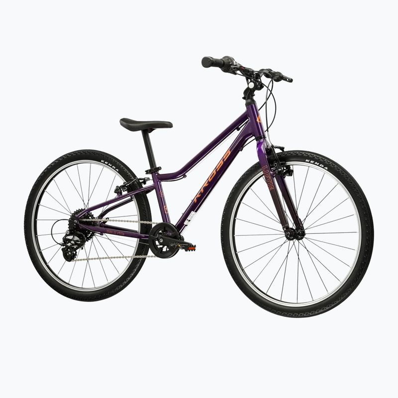Bicicletta per bambini KROSS Liftie 24 purple/copper/gloss 2
