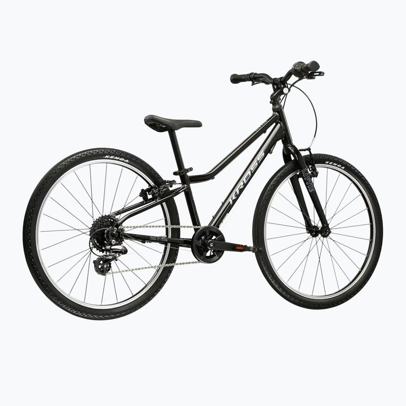 Bicicletta per bambini KROSS Liftie 24 black/silver/gloss 3
