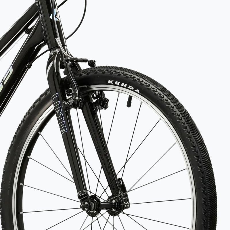 Bicicletta per bambini KROSS Liftie 24 black/silver/gloss 6