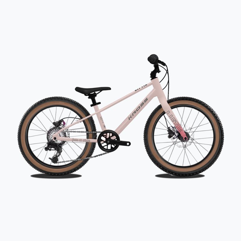Bicicletta per bambini KROSS Liftie 20 X pink/grey/gloss