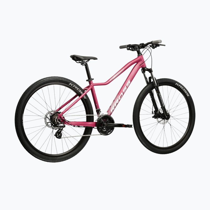 Bicicletta da montagna da donna KROSS Lea 2.0 In 29 pink/silver/matte 3