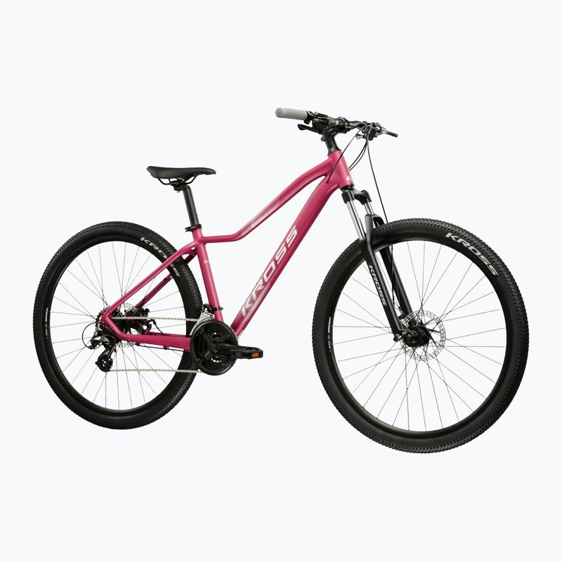 Bicicletta da montagna da donna KROSS Lea 2.0 In 27.5 pink/silver/matte 2