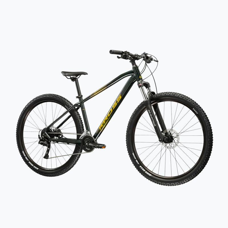 Bicicletta da montagna KROSS Hexagon 5.0 27.5" green/green/gloss 2