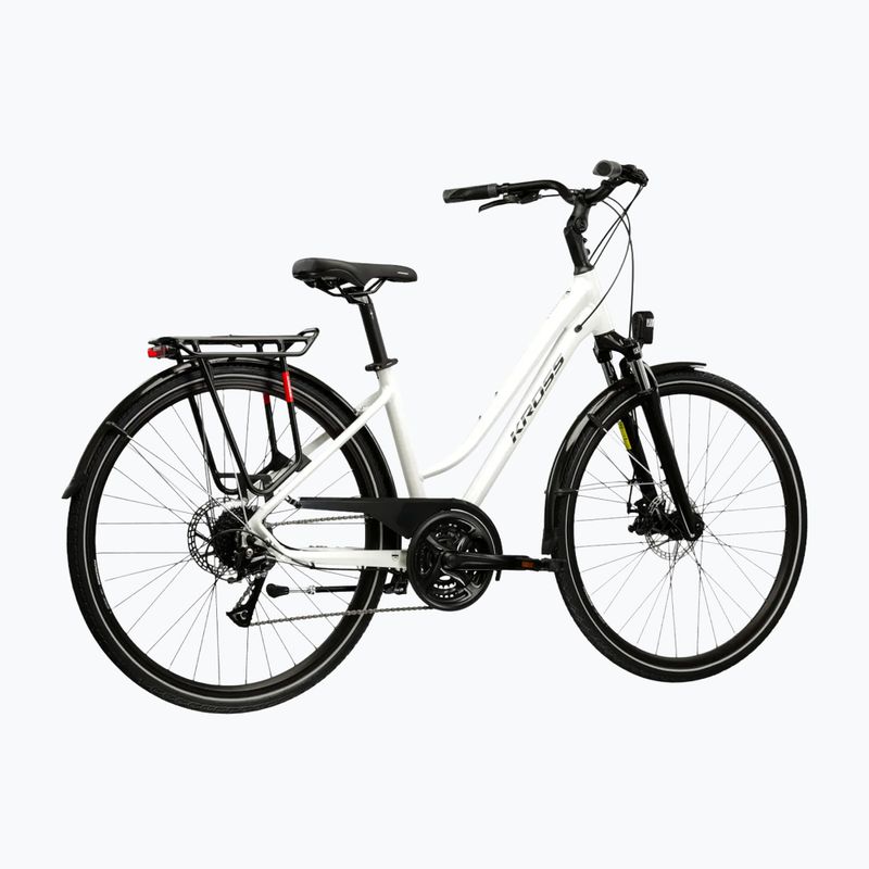 Bicicletta da trekking da donna KROSS Trans 3.0 In pearl/black/gloss 3