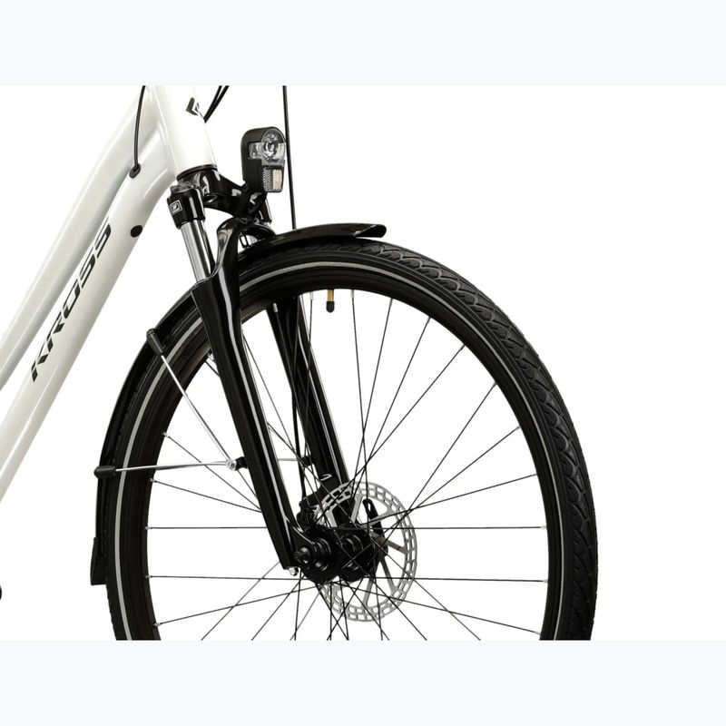 Bicicletta da trekking da donna KROSS Trans 3.0 In pearl/black/gloss 5