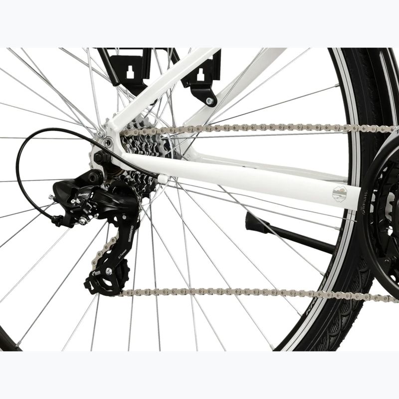 Bicicletta da trekking da donna KROSS Trans 1.0 In white/grey/gloss 6