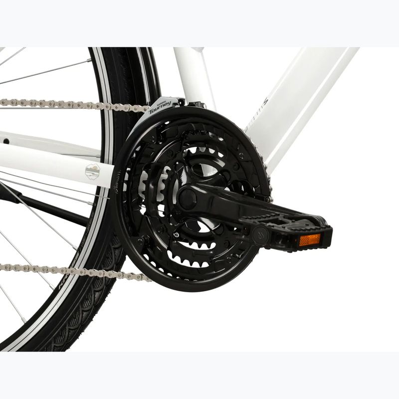 Bicicletta da trekking da donna KROSS Trans 1.0 In white/grey/gloss 7