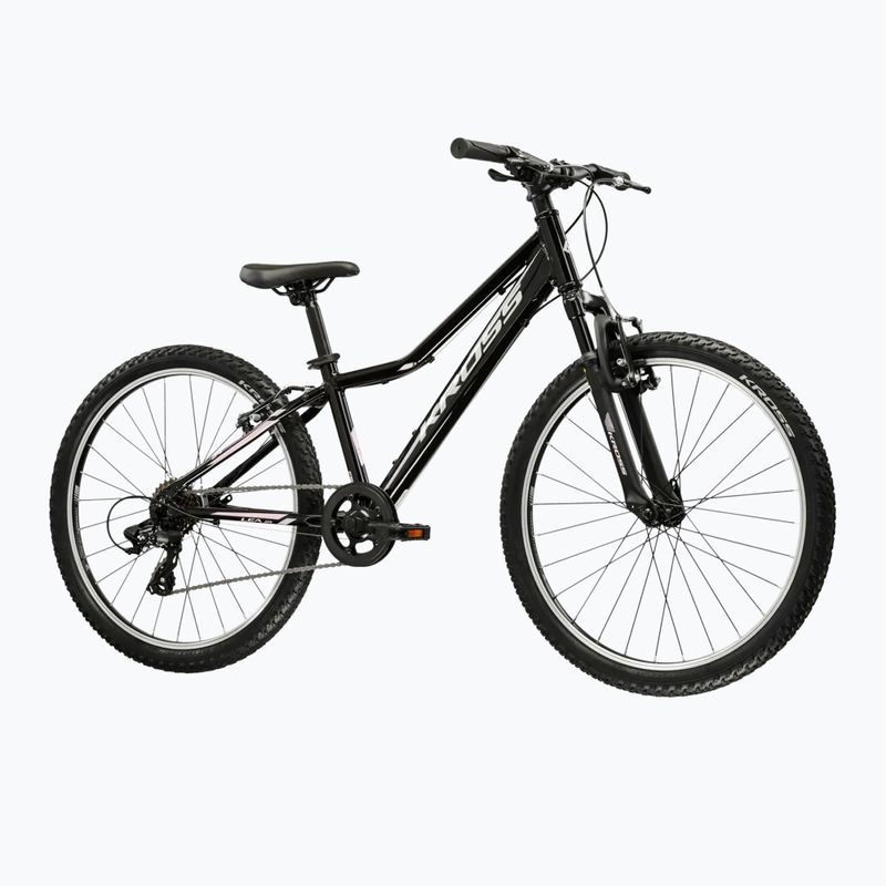 Bicicletta per bambini KROSS Lea Jr 1.0 In black/silver/gloss 2