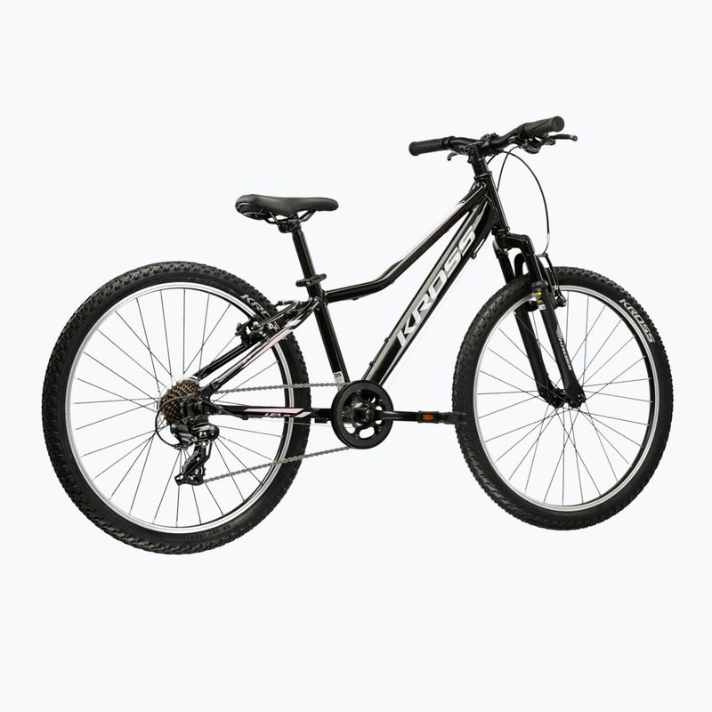 Bicicletta per bambini KROSS Lea Jr 1.0 In black/silver/gloss 3