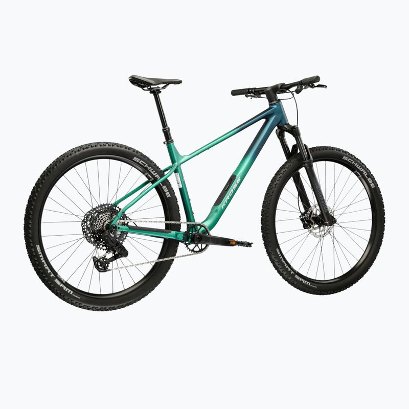 Bicicletta da montagna KROSS Level X500 marine/turquoise/matte 3