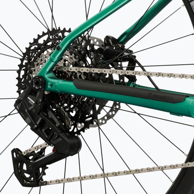 Bicicletta da montagna KROSS Level X500 marine/turquoise/matte 7
