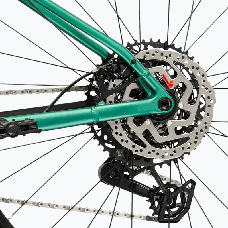 Bicicletta da montagna KROSS Level X500 marine/turquoise/matte 9