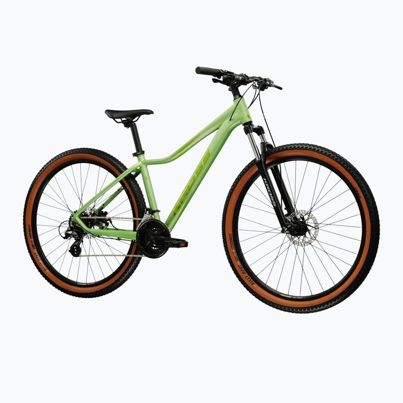 Bicicletta da montagna da donna KROSS Lea X200 W 27.5 green/green/matte 2