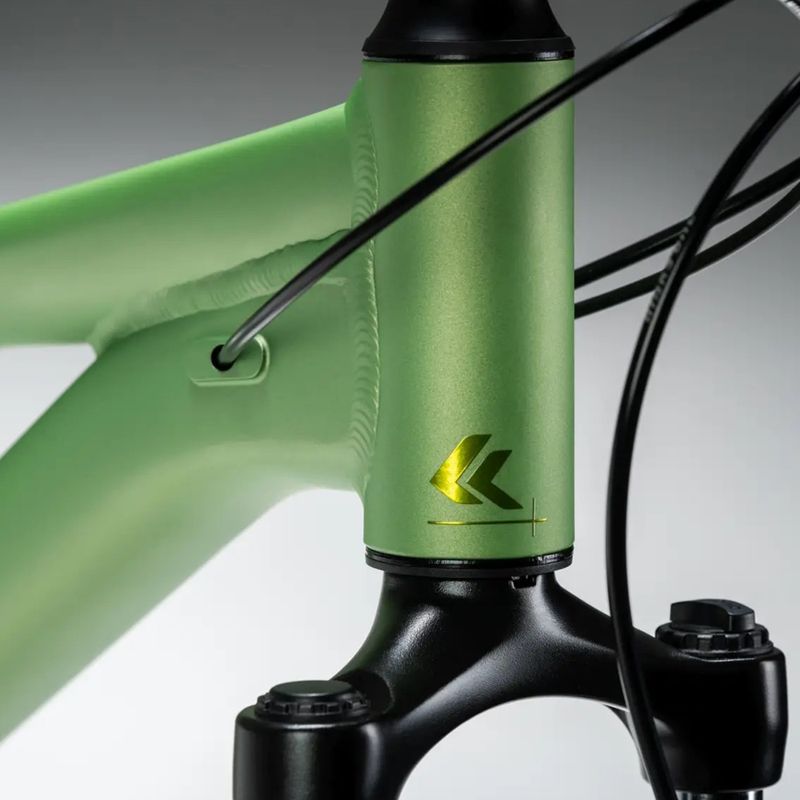 Bicicletta da montagna da donna KROSS Lea X200 W 27.5 green/green/matte 14