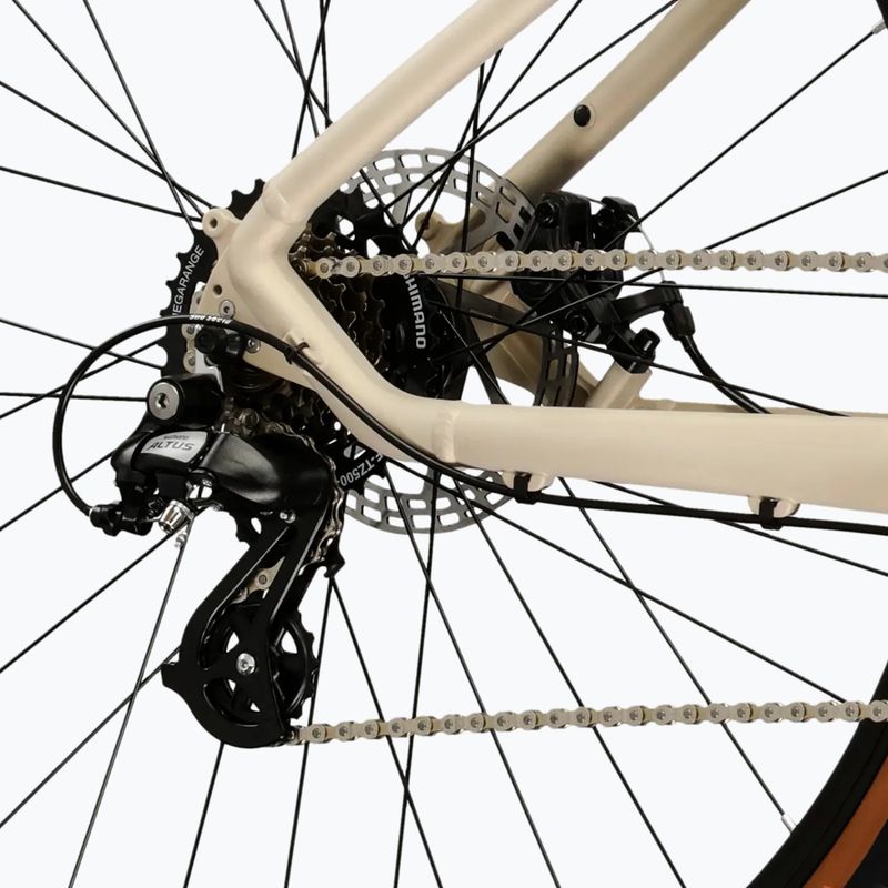 Bicicletta da montagna da donna KROSS Lea X200 W 27.5 silver/silver/matte 7