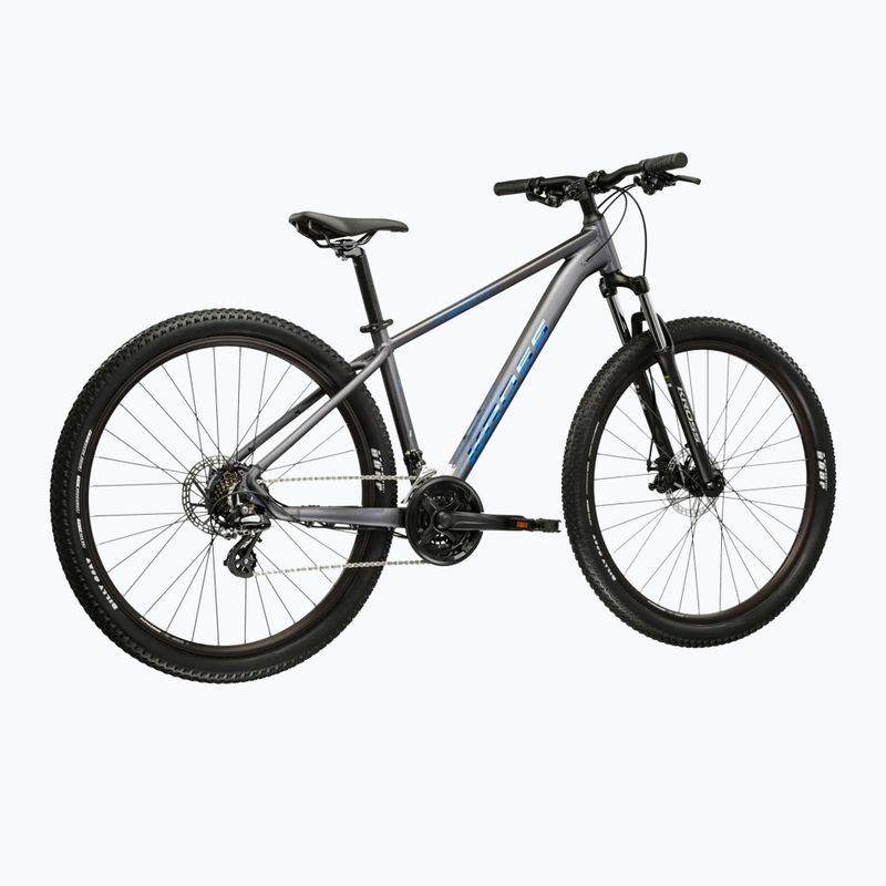 Bicicletta da montagna KROSS Hexagon X200 29" grey/blue/matte 3
