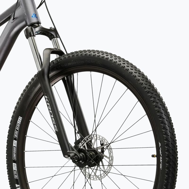 Bicicletta da montagna KROSS Hexagon X200 29" grey/blue/matte 5