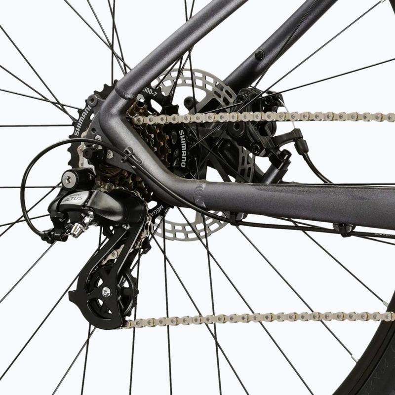 Bicicletta da montagna KROSS Hexagon X200 29" grey/blue/matte 7