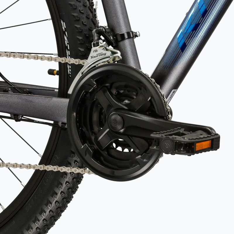 Bicicletta da montagna KROSS Hexagon X200 29" grey/blue/matte 8