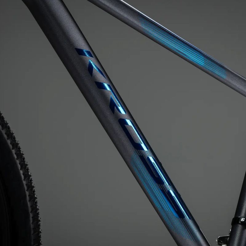 Bicicletta da montagna KROSS Hexagon X200 29" grey/blue/matte 13