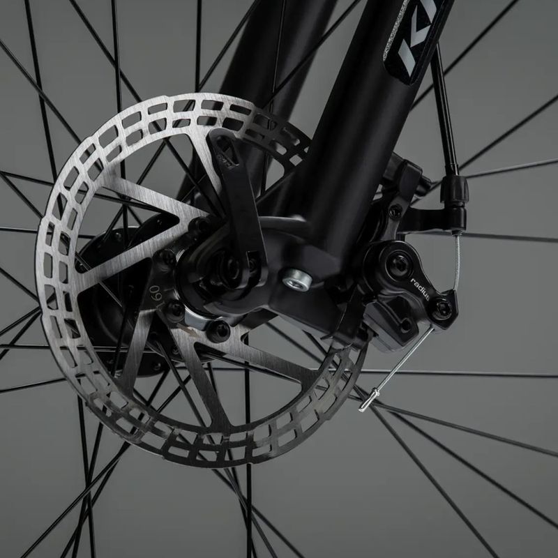 Bicicletta da montagna KROSS Hexagon X200 29" grey/blue/matte 16