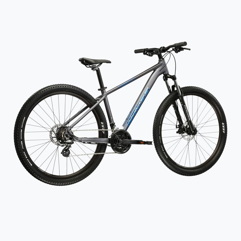 Bicicletta da montagna KROSS Hexagon X200 27,5" grey/blue/matte 3