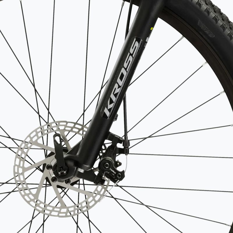 Bicicletta da montagna KROSS Hexagon X200 27,5" grey/blue/matte 6