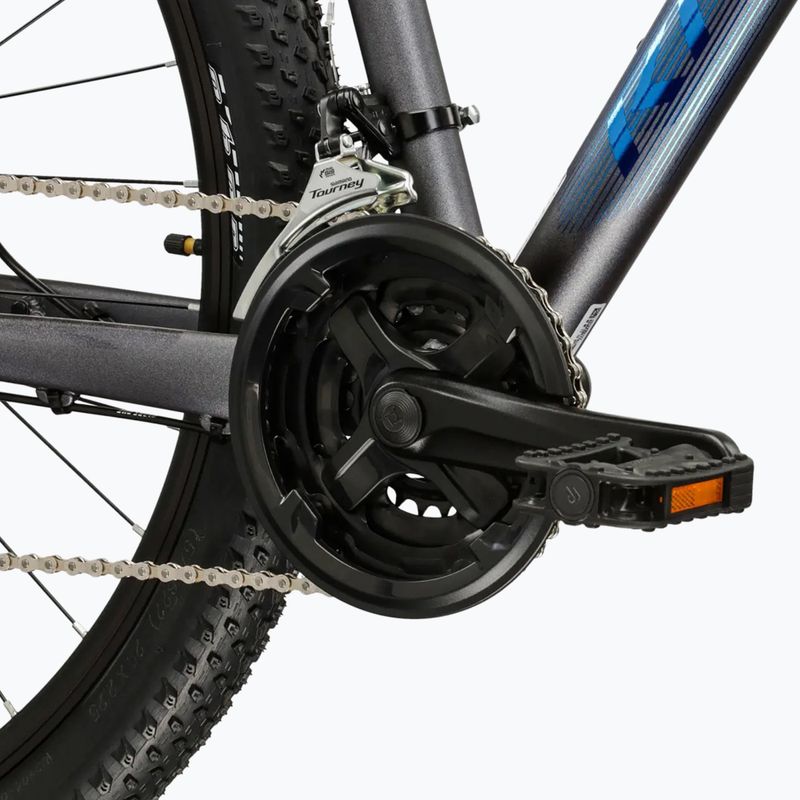 Bicicletta da montagna KROSS Hexagon X200 27,5" grey/blue/matte 10