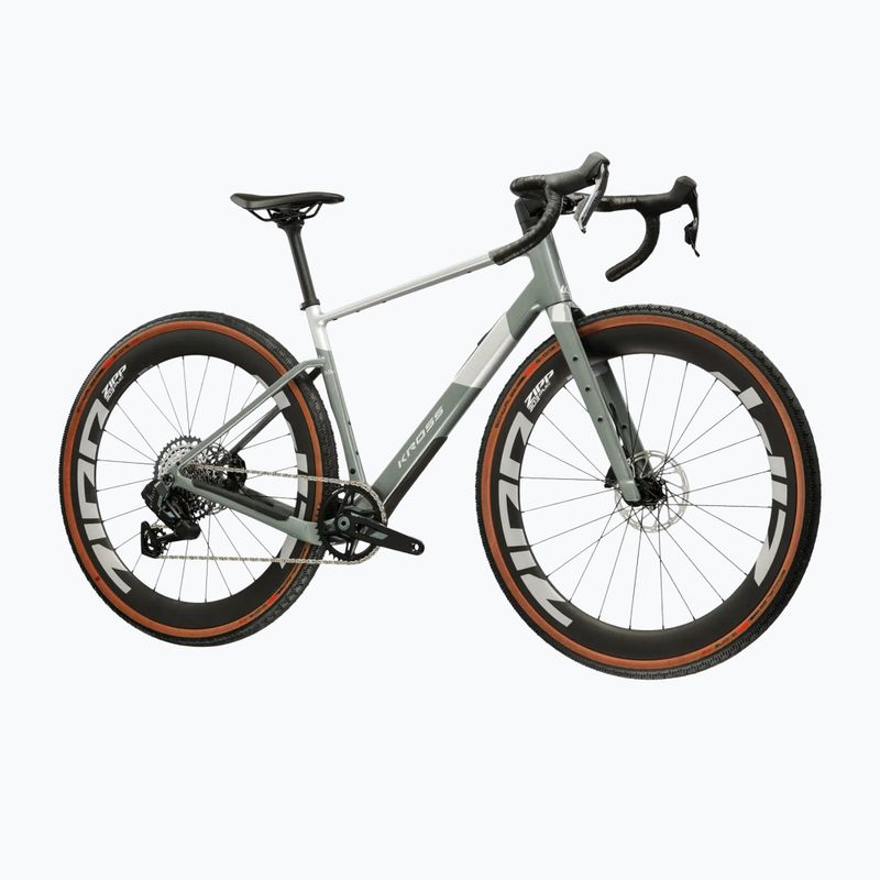 Bicicletta gravel KROSS Esker ADV 3.0 green-gray/silver/matte 2
