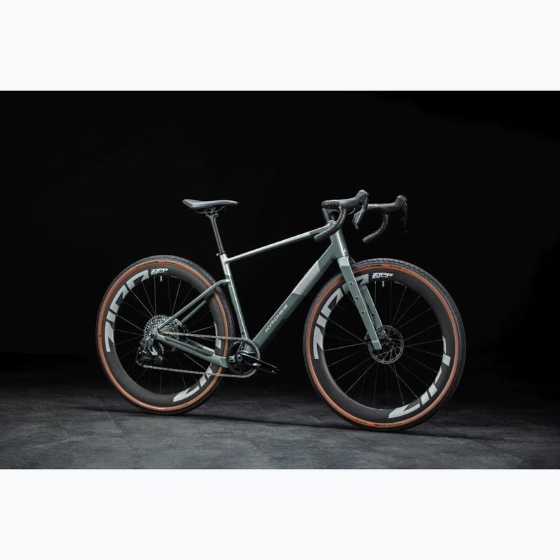 Bicicletta gravel KROSS Esker ADV 3.0 green-gray/silver/matte 14