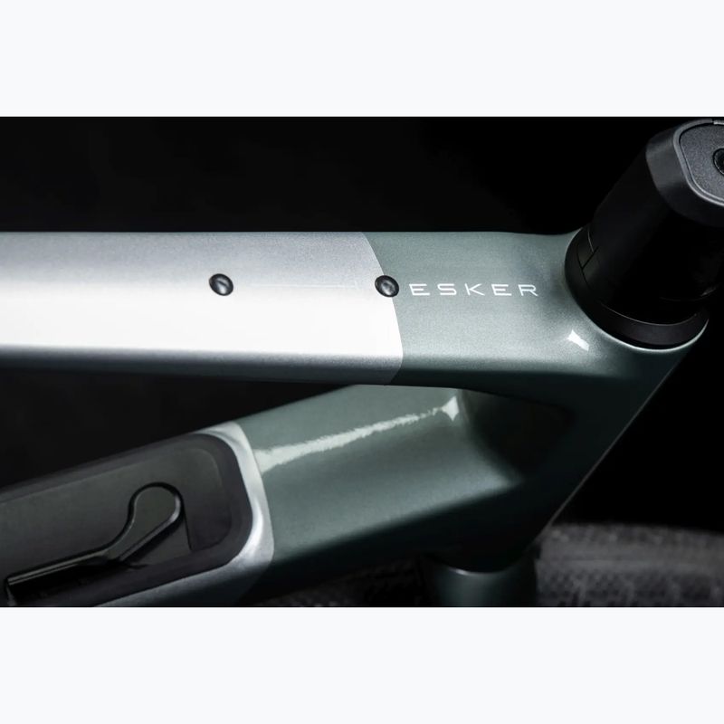 Bicicletta gravel KROSS Esker ADV 3.0 green-gray/silver/matte 17