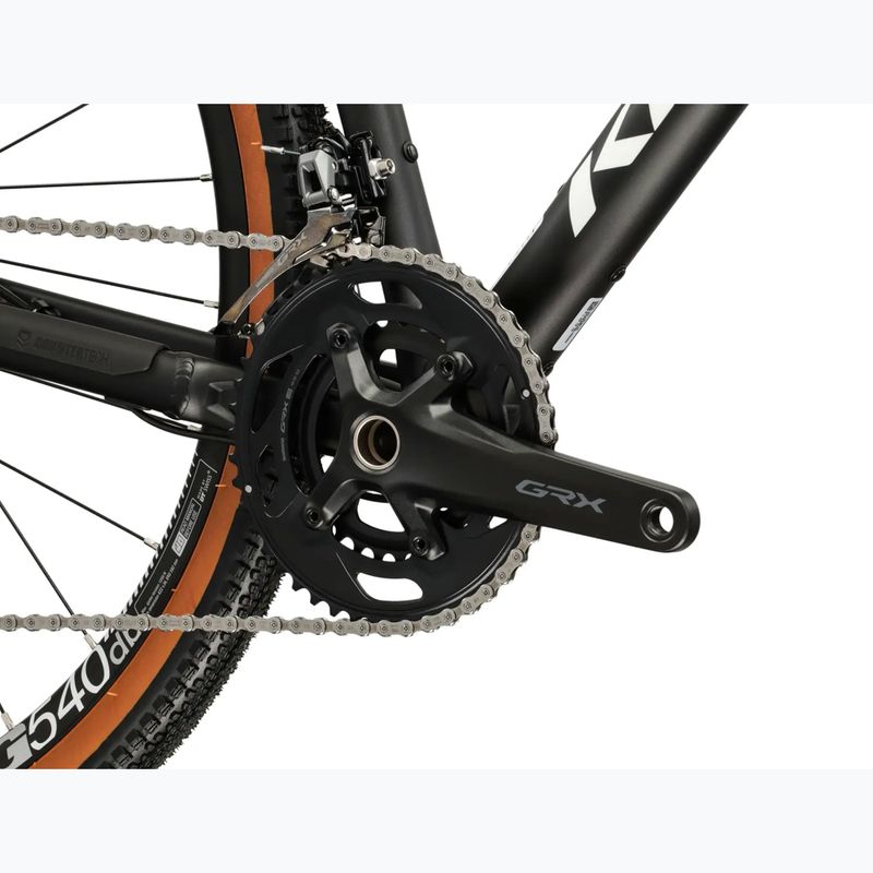 Bicicletta gravel KROSS Esker 6.0 black/white/matte/gloss 10