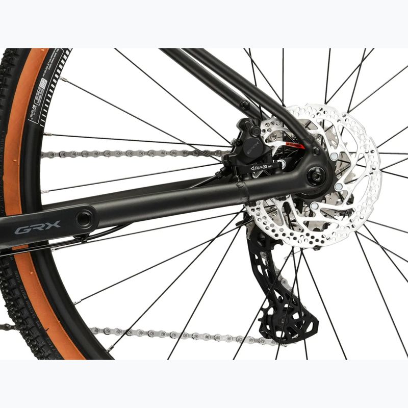 Bicicletta gravel KROSS Esker 6.0 black/white/matte/gloss 11