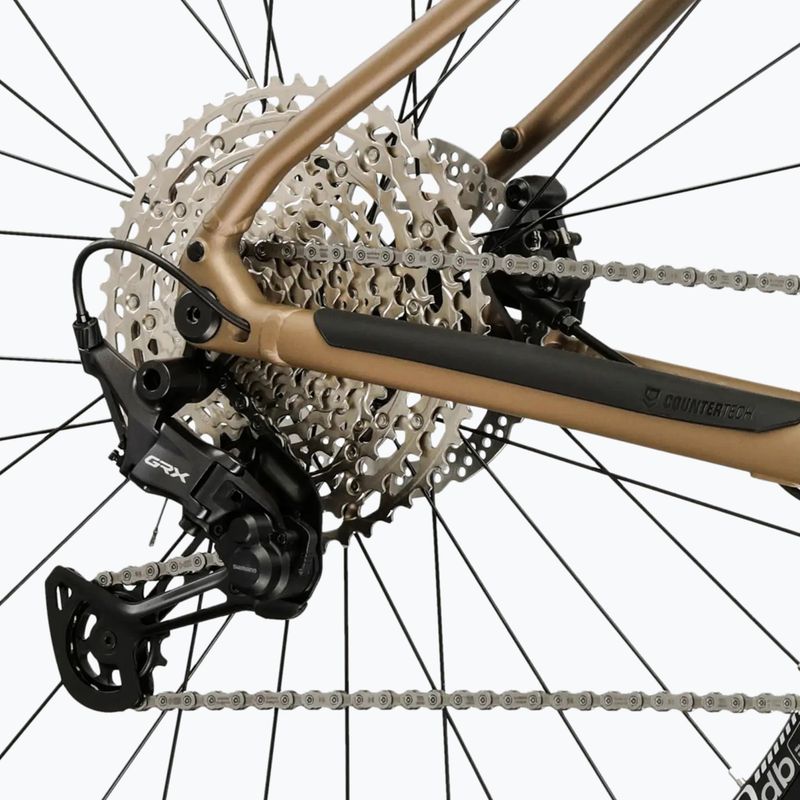 Bicicletta gravel KROSS Esker 5.0 titanium/black/gloss 9