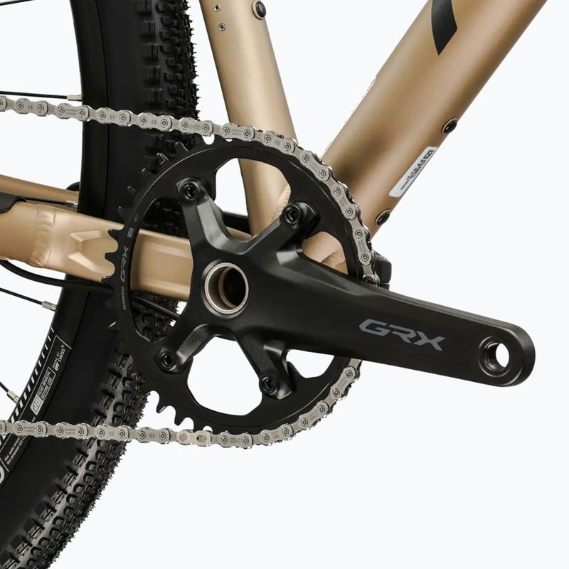 Bicicletta gravel KROSS Esker 5.0 titanium/black/gloss 10