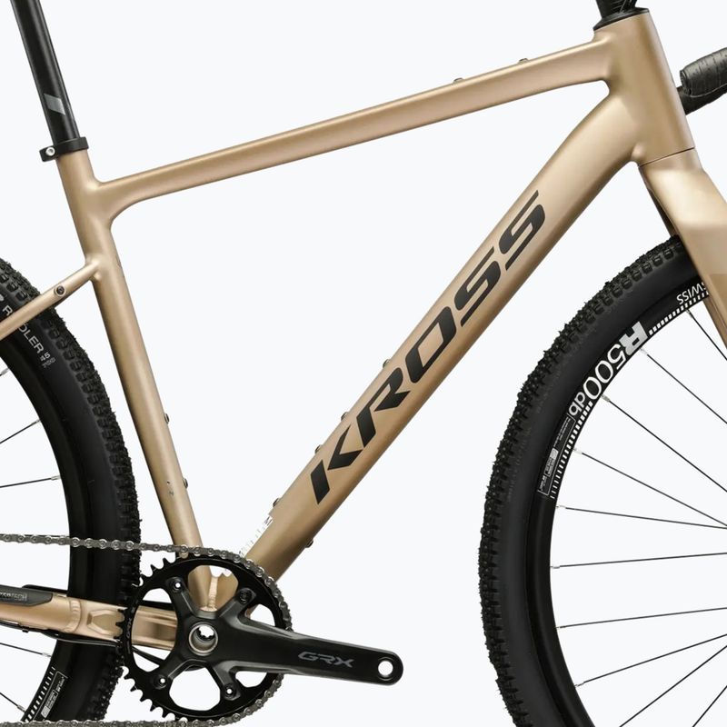 Bicicletta gravel KROSS Esker 5.0 titanium/black/gloss 12