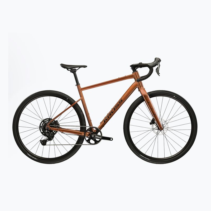 Bicicletta gravel KROSS Esker 2.0 copper/black/gloss