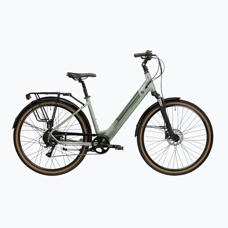 Bicicletta elettrica KROSS Sentio Hybrid 2.0 Eco el. 504 Wh green/green/matte