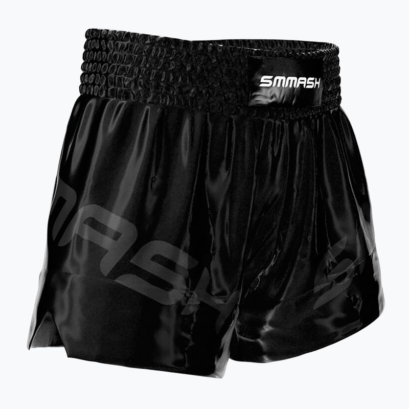 Pantaloncini da allenamento SMMASH Muay Thai Shadow 2.0 da uomo, nero 4