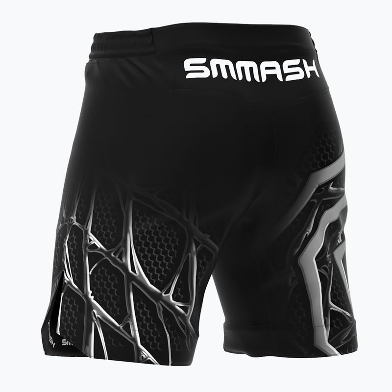 SMMASH Pantaloncini da allenamento Venomous da uomo, nero 5