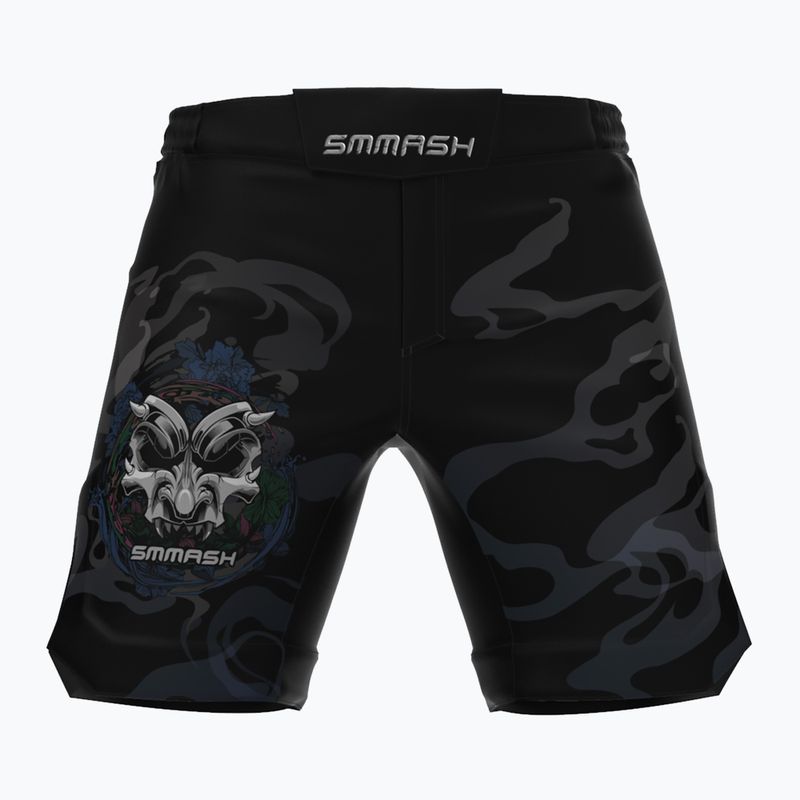 Pantaloncini da allenamento SMMASH Takeo da uomo, nero