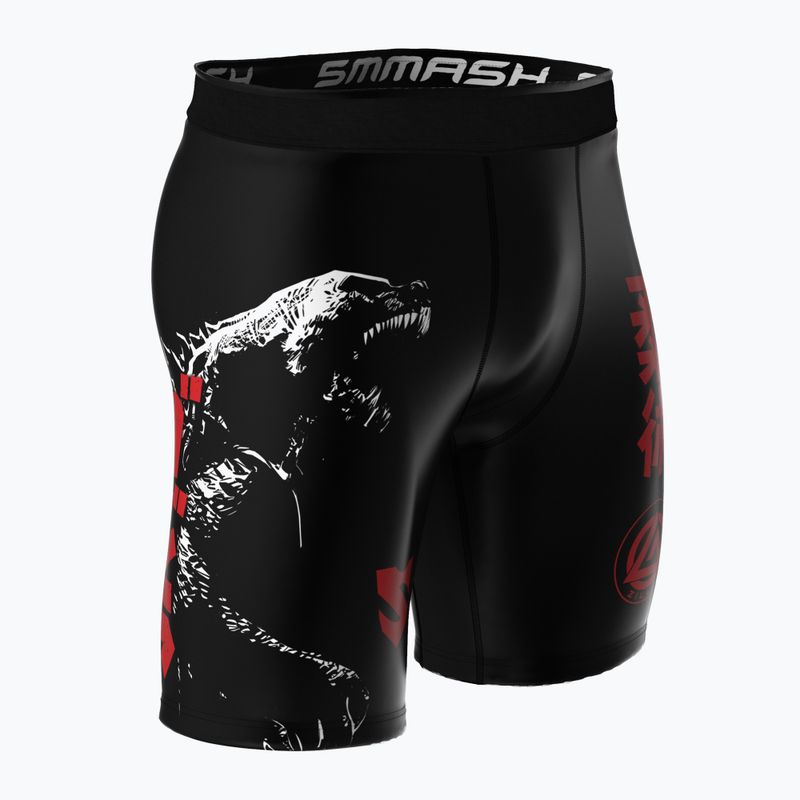 Pantaloncini da allenamento SMMASH Vale Tudo Pro Zilla da uomo, rosso 4