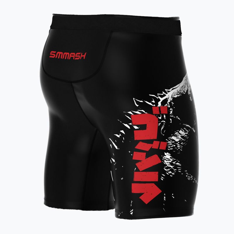 Pantaloncini da allenamento SMMASH Vale Tudo Pro Zilla da uomo, rosso 6