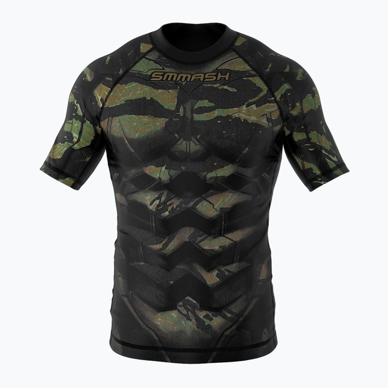 SMMASH Tiger Armour, paraschiena per bambini, verde